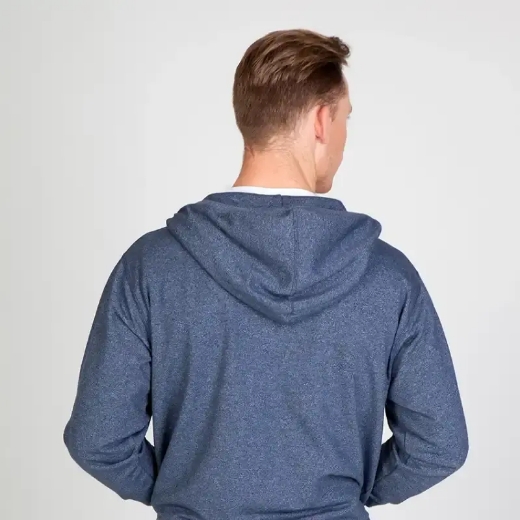 Picture of RAMO, Mens Heather Zip Hoodie